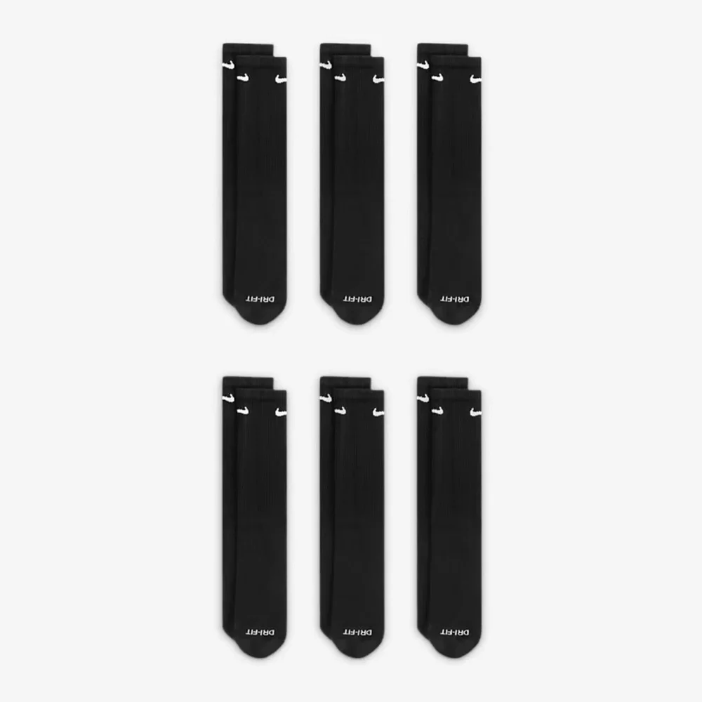 NIKE EVERYDAY COTTON CUSHIONED CREW SOCKS